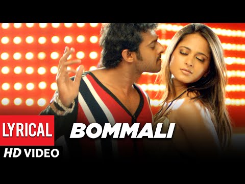 Bommali Lyrical Video Song | Billa Telugu Movie Songs | Prabhas, Anushka, Namitha | Mani Sharma
