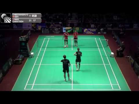 F - XD - M.Christiansen / L.Grebak vs Chan P.S.  Goh L.Y. - French International 2015
