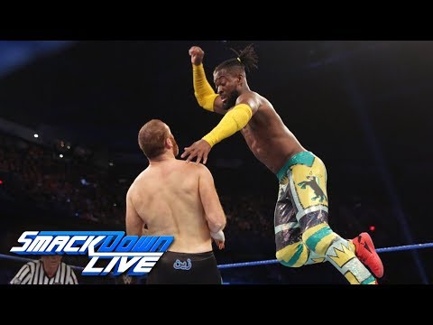 Kingston & Rollins vs. Owens & Zayn – 2-out-of-3 Falls Match: SmackDown LIVE, June 18, 2019