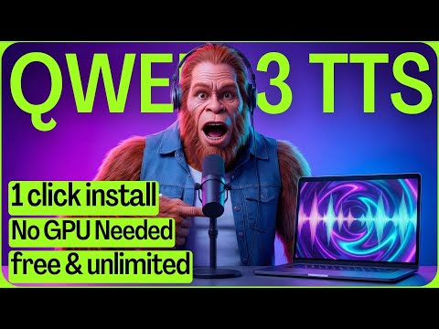 Run Qwen 3 TTS Free: Unlimited & No GPU Needed (1-Click Colab)
