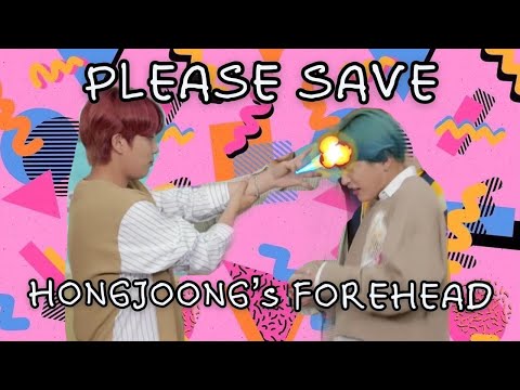 [jonghosagwa] || PLEASE SAVE HONGJOONG’s FOREHEAD‼️