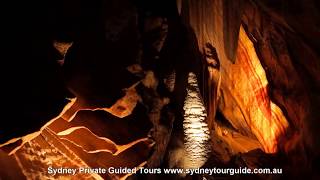 preview picture of video 'River Cave in Jenolan Caves, Blue Mountains'