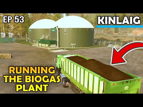 RUNNING THE BIOGAS PLANT! - Highlands Fishing | Farming Simulator 25 - Episode 53