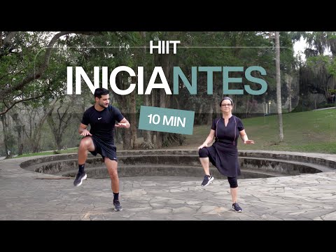 HIIT Workout for BEGINNERS (10min) to lose weight at home, without equipment