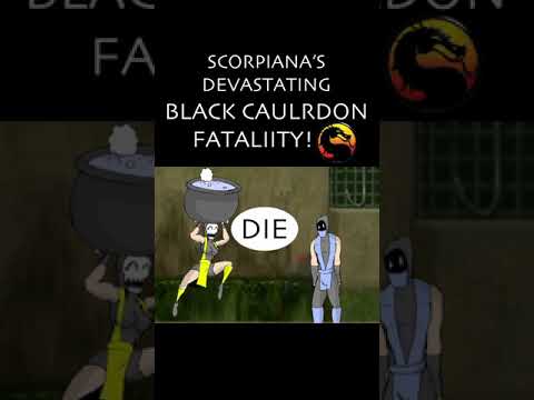 Female Scorpion's FATALITY! The BLACK CAULDRON! #mortalkombat #mk #shorts