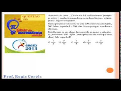 Questão 155 Prova comentada ENEM 2013