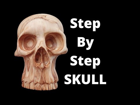 Skull Wood Carving for Beginners