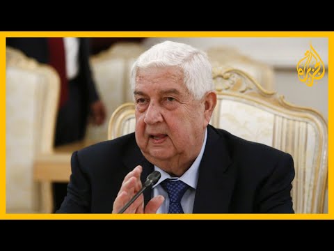 التلفزيون السوري يعلن وفاة وزير خارجية سوريا وليد المعلّم