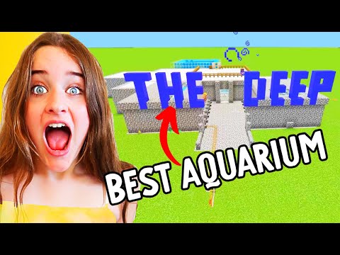 Norris Nuts Gaming - WHO CAN BUILD THE BEST AQUARIUM IN MINECRAFT Gaming w/ The Norris Nuts