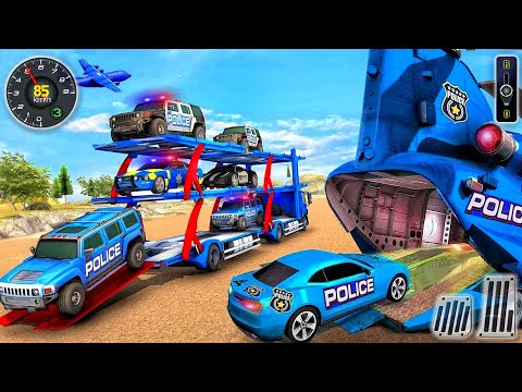OffRoad Police Transport 3D - 911 Truck Driving Car Simulator - Best Android Gameplay