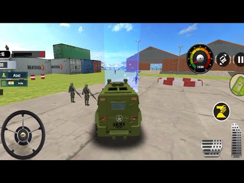 Truck army Game Simulator 3D