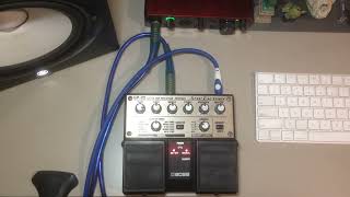 Video thumbnail for Boss GP 20 Amp Factory Demo by Santiago Moreno