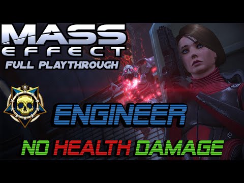 Mass Effect Legendary Edition Engineer FULL Playthrough(Insanity, No Medi-Gel, No Health Damage)