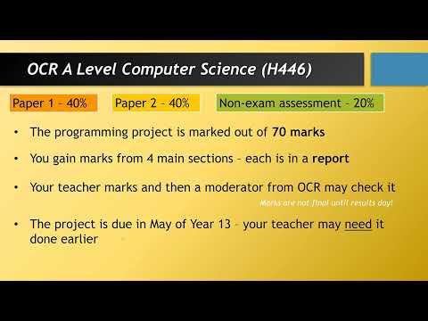 How Do I Complete the OCR A Level Computer Science NEA?