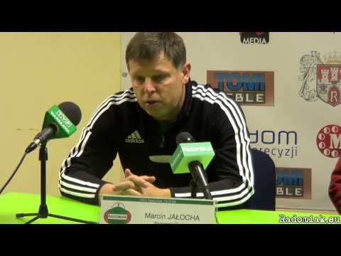 Radomiak Radom - Garbarnia Kraków 1:2 wypowiedź trenera Jałochy [23/11/2013]