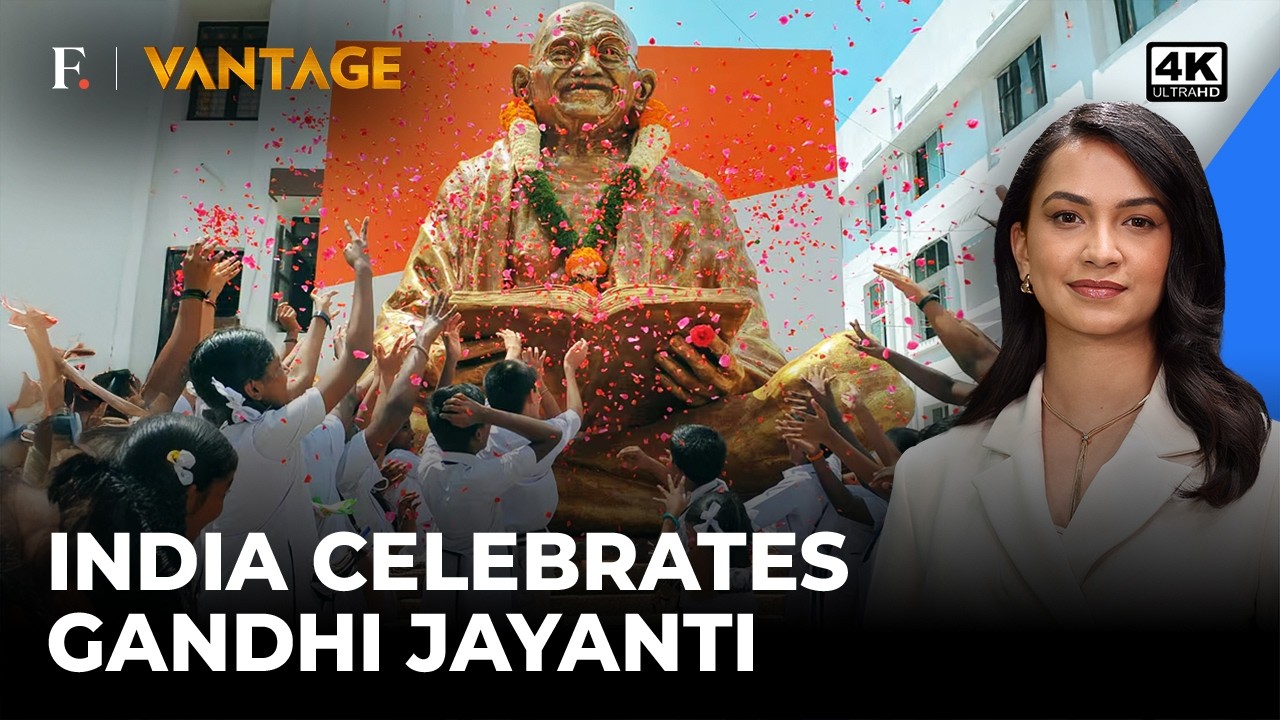India Pays Tribute to Mahatma Gandhi on his 157th Birthday | Vantage on Firstpost | 4K