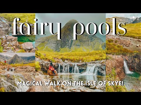 Fairy Pools Isle of Skye - Magical hike with waterfalls and wild swimming! 💫🧚‍♀️✨