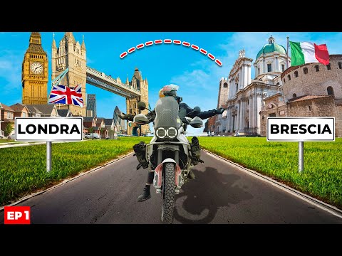 Crossing Europe by motorbike to London: challenge accepted!