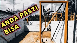 Download lagu Cara pasang kusen pintu kayu mp3