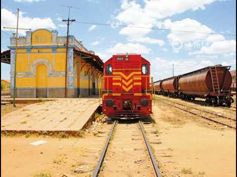 Trem da rffsa partindo da estação ferroviária de Sousa PB, reprodução por IA 