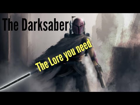 Star Wars The Darksaber. The Lore Explained.