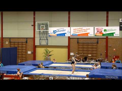 Tessa de la Parra - Dani Mooibroek - Trampoline Synchroon