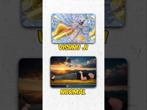 Why Lord Vishnu Sleeps very weirdly #amazingtemple #hindutemple #amazingfact