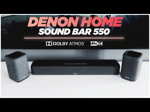 Denon Home Soundbar 550 | Dolby Atmos im kompakten Heimkino