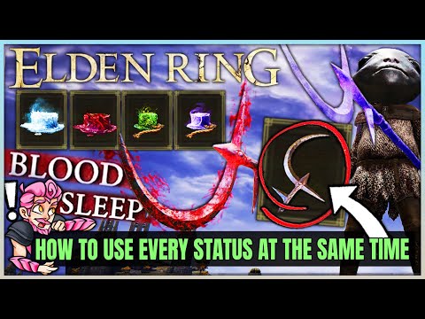 The Best Arcane Weapon in Game Actually DESTROYS - EVERY Status Elden Ring Albinauric Grease Build!
