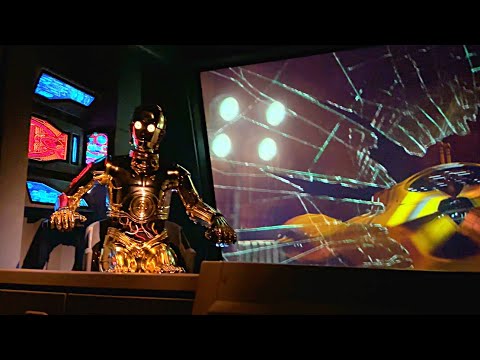 [NEW 2024] STAR TOURS FULL RIDE - FRONT ROW POV - DISNEYLAND