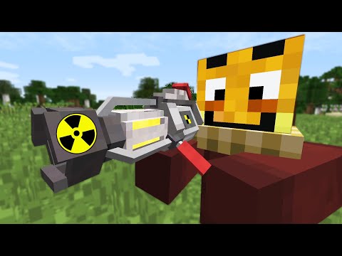 Paluten - Survive 24 hours in Minecraft (with ALIEN weapons)