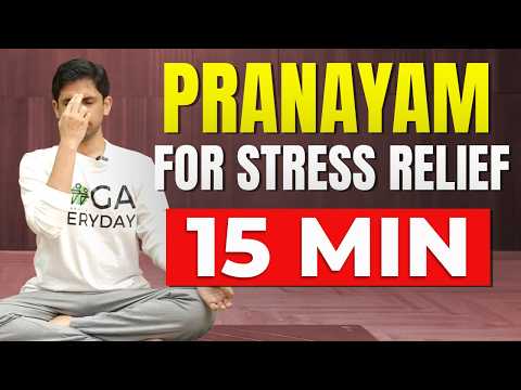 Daily Pranayama for Stress & Anxiety Relief | Saurabh Bothra Yoga