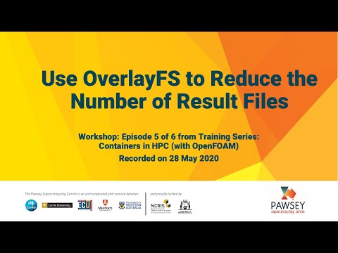 Use OverlayFS to Reduce the Number of Result Files