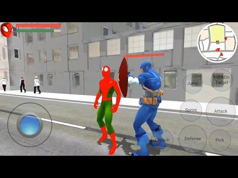 Incredible Spider Hero City Fight for Rescue | Spider Hero Vs City Gangster - Android GamePlay