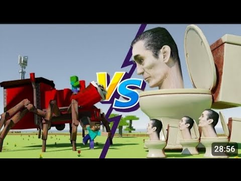 EPIC Battle: Skibidi Toilet vs CHOO CHOO CHARLES