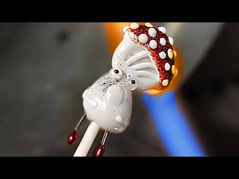 How to make a Fly agaric with legs | The Art of Lampwork