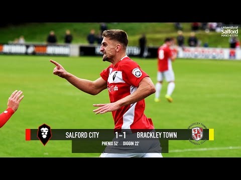 Salford City 1-1 Brackley Town - National League North 24/09