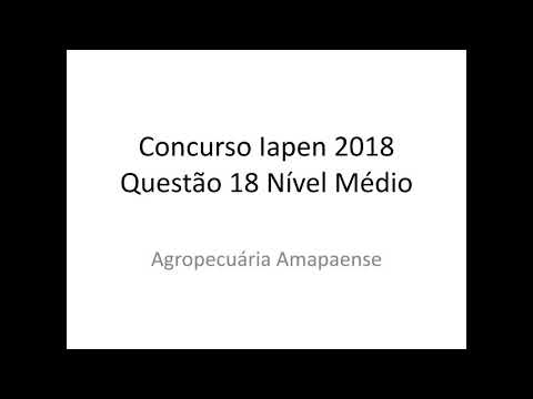 Iapen 2018 - Agropecuária Amapaense