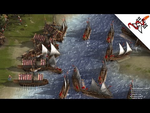 Cossacks 3 - 2v2v2 MASSIVE NAVAL LANDINGS | Multiplayer Gameplay
