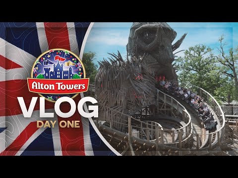 Coastin' Thru Europe Episode Five: ALTON TOWERS (Day One)