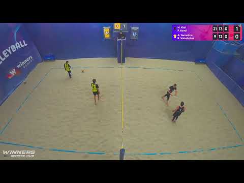 21:35 M.Kisil / P.Koval - A.Yermakov / R.Voloshchuk |Winners Beach Volleyball