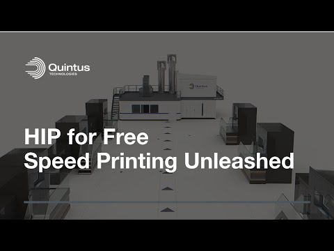 HIP for free: Speed Printing Unleashed - Boost AM Production & Quality with Hot Isostatic Pressing
