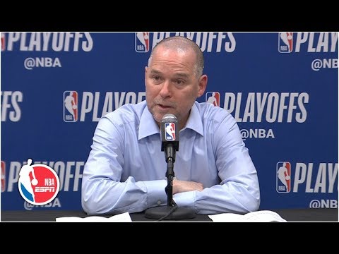掘金隊第七場輸球不是尼古拉-約基奇的錯--邁克爾-馬龍｜2019年NBA季後賽。 (The Nuggets' Game 7 loss was not Nikola Jokic's fault - Michael Malone | 2019 NBA Playoffs)