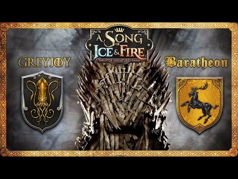 Baratheon vs Greyjoy 50pts (ASOIAF TMG Live Stream 1/20/22)