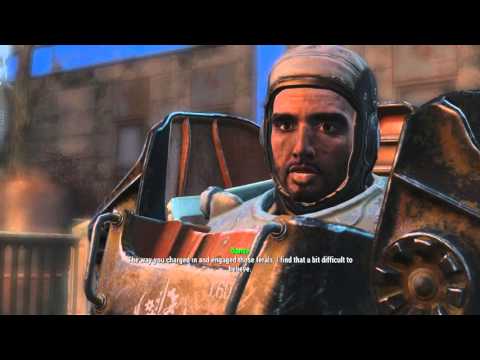 Let's Play Fallout 4 (Melee Survival) Part 7 - Brotherhood of Steel