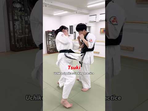 【突き : 打ち込み稽古】【Tsuki : Striking Practice】 #大谷道場 #空手 #karate #martialarts #shorts