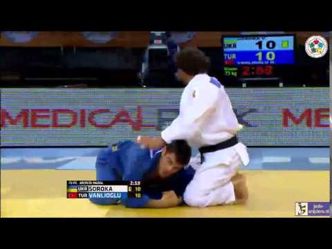 Judo 2014 Grand Prix Samsun: Soroka (UKR) - Vanlioglu (TUR) [-73kg] bronze