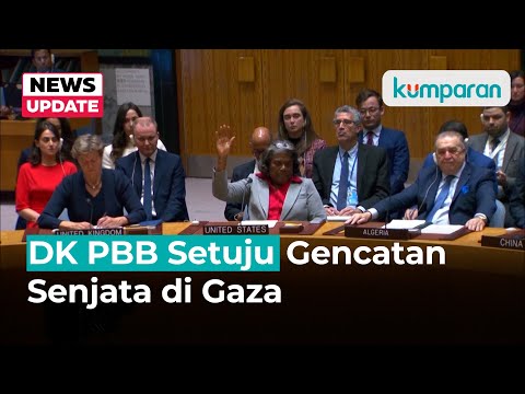 Pertama Kali, DK PBB Setuju Gencatan Senjata di Gaza