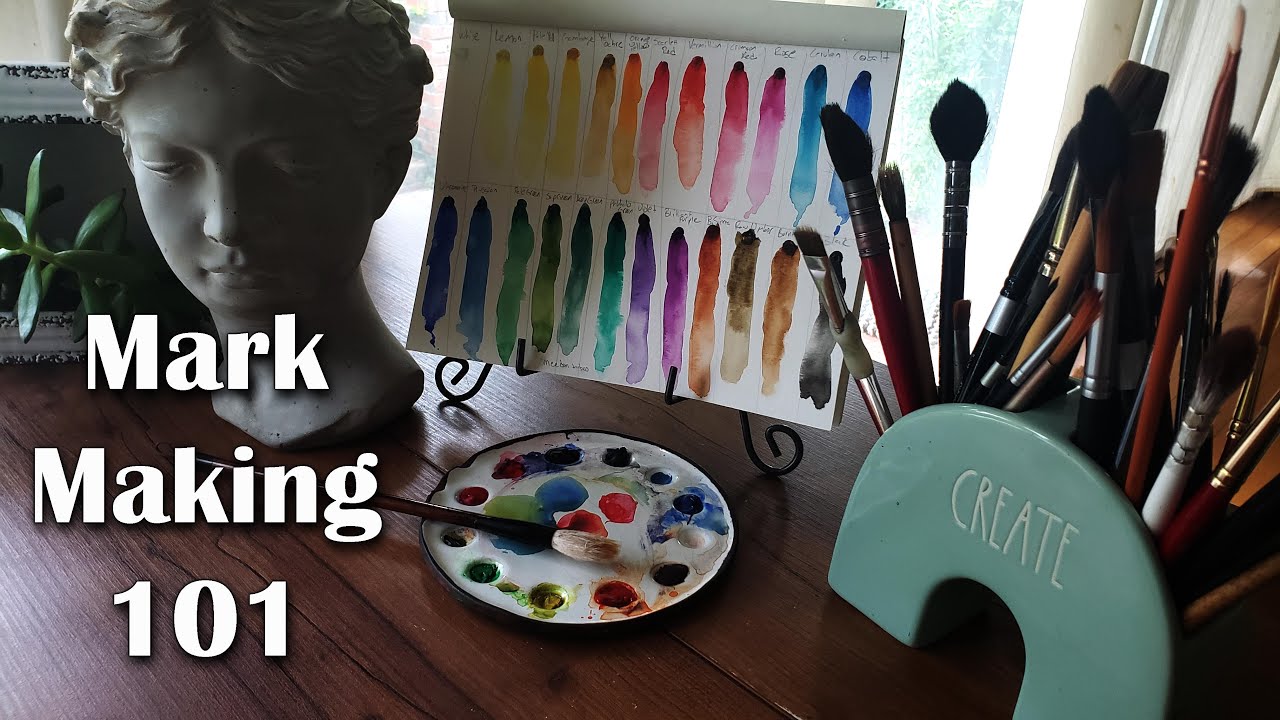 Watercolor Basic Techniques 101 - Beginner Watercolor Road Map Part 3/4