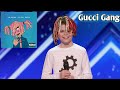 Kid dances to Gucci Gang on America's got talent!